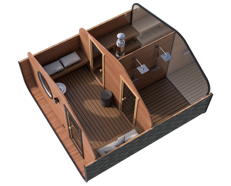 Sauna 2 (4,2x4m) - Image 2