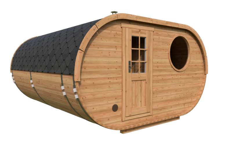 Ovale Saunen 1 (4,2x4m)
